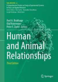 Human and Animal Relationships (The Mycota 6) （3. Aufl. 2024. xviii, 275 S. XVIII, 275 p. 38 illus., 36 illus. in col）