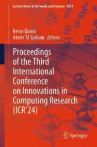 Proceedings of the Third International Conference on Innovations in Computing Research (ICR'24) (Lecture Notes in Networks and Systems) （2024）