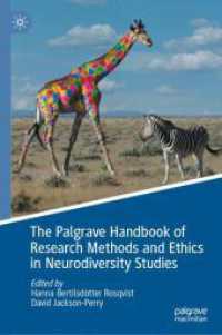 The Palgrave Handbook of Research Methods and Ethics in Neurodiversity Studies （2024）