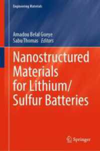 Nanostructured Materials for Lithium/Sulfur Batteries (Engineering Materials) （2024）