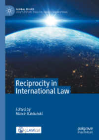 Reciprocity in International Law (Global Issues) （2024）