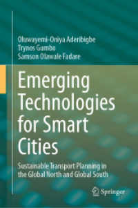 Emerging Technologies for Smart Cities : Sustainable Transport Planning in the Global North and Global South （2024）