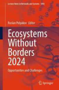 Ecosystems without Borders 2024 : Opportunities and Challenges (Lecture Notes in Networks and Systems) （2024）