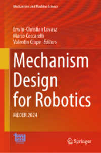 Mechanism Design for Robotics : MEDER 2024 (Mechanisms and Machine Science) （2024）