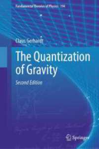 重力の量子化（第２版）<br>The Quantization of Gravity (Fundamental Theories of Physics) （2ND）