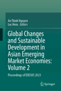 Global Changes and Sustainable Development in Asian Emerging Market Economies: Volume 2 : Proceedings of EDESUS 2023 （2024）