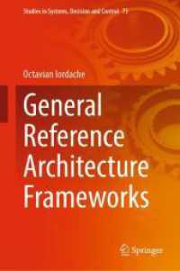 General Reference Architecture Frameworks (Studies in Systems, Decision and Control) （2024）