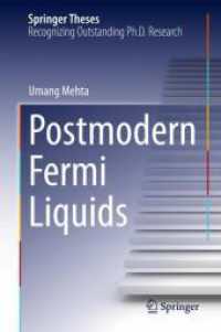Postmodern Fermi Liquids (Springer Theses) （2024）