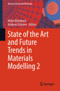State of the Art and Future Trends in Materials Modelling 2 (Advanced Structured Materials) （2024）
