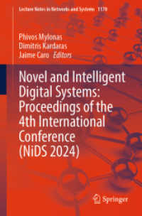 Novel and Intelligent Digital Systems: Proceedings of the 4th International Conference (NiDS 2024) (Lecture Notes in Networks and Systems) （2024）