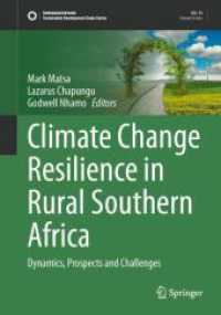Climate Change Resilience in Rural Southern Africa : Dynamics, Prospects and Challenges (Sustainable Development Goals Series) （2024）