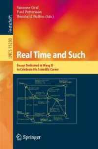 Real Time and Such: Essays Dedicated to Wang Yi to Celebrate His Scientific Career (Lecture Notes in Computer Science") 〈1523〉