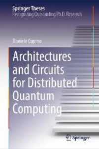 Architectures and Circuits for Distributed Quantum Computing (Springer Theses) （2024）