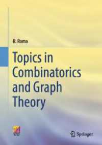 Topics in Combinatorics and Graph Theory （2025. x, 454 S. X, 454 p. 257 illus., 1 illus. in color. 240 mm）