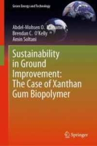 Sustainability in Ground Improvement: The Case of Xanthan Gum Biopolymer (Green Energy and Technology) （2024）
