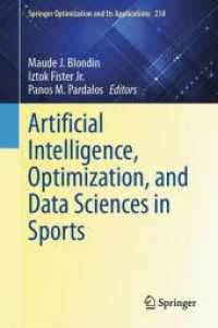 Artificial Intelligence, Optimization, and Data Sciences in Sports (Springer Optimization and Its Applications) （2024）