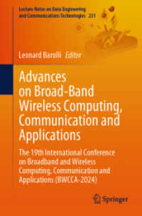 Advances on Broad-Band Wireless Computing, Communication and Applications : The 19th International Conference on Broadband and Wireless Computing, Communication and Applications (BWCCA-2024) (Lecture Notes on Data Engineering and Communications Techn （2025）