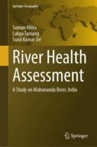 River Health Assessment : A Study on Mahananda River, India (Springer Geography) （2025）