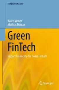 Green FinTech : Impact Taxonomy for Swiss Fintech (Sustainable Finance)