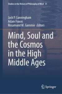Mind, Soul and the Cosmos in the High Middle Ages (Studies in the History of Philosophy of Mind)