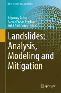 Landslides: Analysis, Modeling and Mitigation (Earth Systems Data and Models)