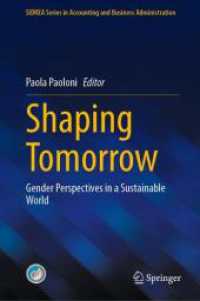 Shaping Tomorrow : Gender Perspectives in a Sustainable World (Sidrea Series in Accounting and Business Administration)