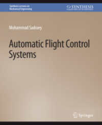 Automatic Flight Control Systems (Synthesis Lectures on Mechanical Engineering)