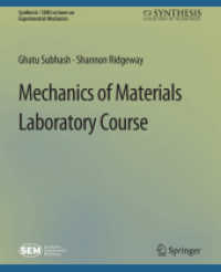 Mechanics of Materials Laboratory Course (Synthesis / Sem Lectures on Experimental Mechanics)