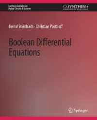 Boolean Differential Equations (Synthesis Lectures on Digital Circuits & Systems)