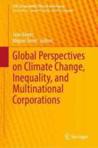 Global Perspectives on Climate Change, Inequality, and Multinational Corporations (Csr, Sustainability, Ethics & Governance)