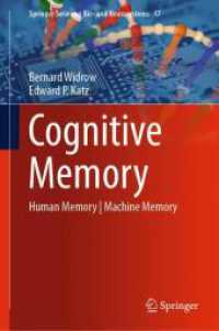 Cognitive Memory : Human Memory | Machine Memory (Springer Series on Bio- and Neurosystems)