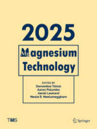 Magnesium Technology 2025 (The Minerals, Metals & Materials Series)