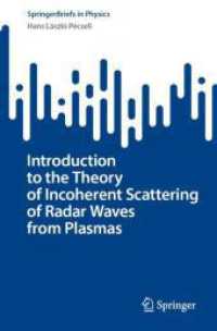 Introduction to the Theory of Incoherent Scattering of Radar Waves from Plasmas (Springerbriefs in Physics)