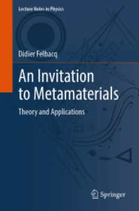 An Invitation to Metamaterials : Theory and Applications (Lecture Notes in Physics)