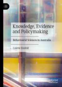 Knowledge, Evidence, and Policymaking : Behavioural Sciences in Australia