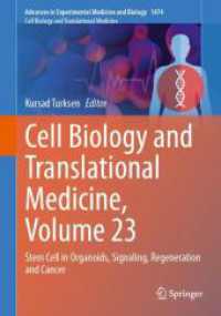 Cell Biology and Translational Medicine, Volume 23 : Stem Cell in Organoids, Signaling, Regeneration and Cancer (Cell Biology and Translational Medicine)