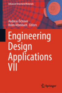 Engineering Design Applications VII (Advanced Structured Materials 230) （2025. x, 644 S. X, 644 p. 358 illus., 324 illus. in color. 235 mm）