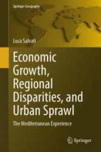 Economic Growth, Regional Disparities, and Urban Sprawl : The Mediterranean Experience (Springer Geography)