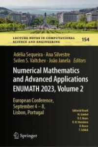 Numerical Mathematics and Advanced Applications ENUMATH 2023, Volume 2 : European Conference, September 4-8, Lisbon, Portugal (Lecture Notes in Computational Science and Engineering)