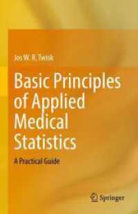 Basic Principles of Applied Medical Statistics : A Practical Guide