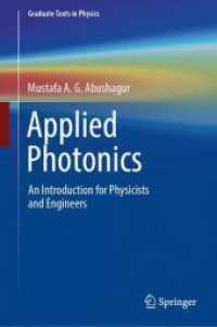 Applied Photonics : An Introduction for Physicists and Engineers (Graduate Texts in Physics)