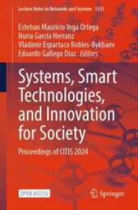 Systems, Smart Technologies, and Innovation for Society : Proceedings of CITIS 2024 (Lecture Notes in Networks and Systems)
