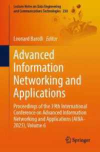 Advanced Information Networking and Applications : Proceedings of the 39th International Conference on Advanced Information Networking and Applications (AINA-2025), Volume 6 (Lecture Notes on Data Engineering and Communications Technologies)