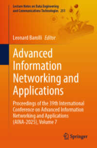 Advanced Information Networking and Applications : Proceedings of the 39th International Conference on Advanced Information Networking and Applications (AINA-2025), Volume 7 (Lecture Notes on Data Engineering and Communications Technologies)