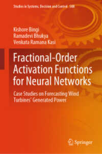 Fractional-Order Activation Functions for Neural Networks : Case Studies on Forecasting Wind Turbines' Generated Power (Studies in Systems, Decision and Control)