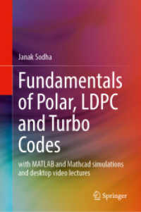 Fundamentals of Polar, LDPC and Turbo Codes : with MATLAB and Mathcad simulations and desktop video lectures （2025. 200 S. Approx. 200 p. 235 mm）