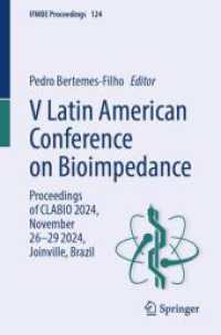 V Latin American Conference on Bioimpedance : Proceedings of CLABIO 2024, November 26-29, 2024, Joinville, Brazil (Ifmbe Proceedings)