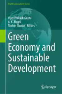 Green Economy and Sustainable Development (World Sustainability Series) （2025. x, 290 S. X, 290 p. 35 illus. 235 mm）