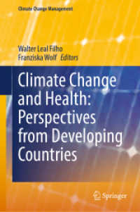 Climate Change and Health: Perspectives from Developing Countries (Climate Change Management)
