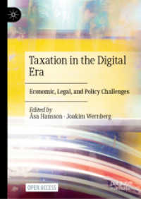 Taxation in the Digital Era : Economic, Legal, and Policy Challenges